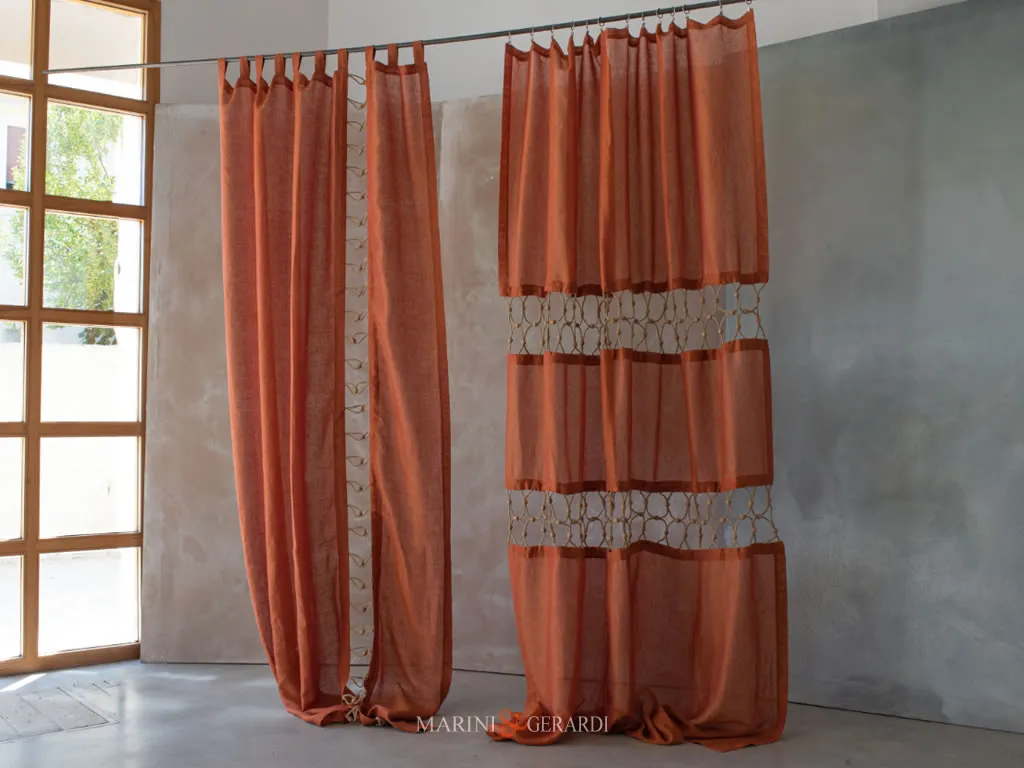 100 Modelli Di Tende Di Lino Alla Moda Su Misura Esclusive