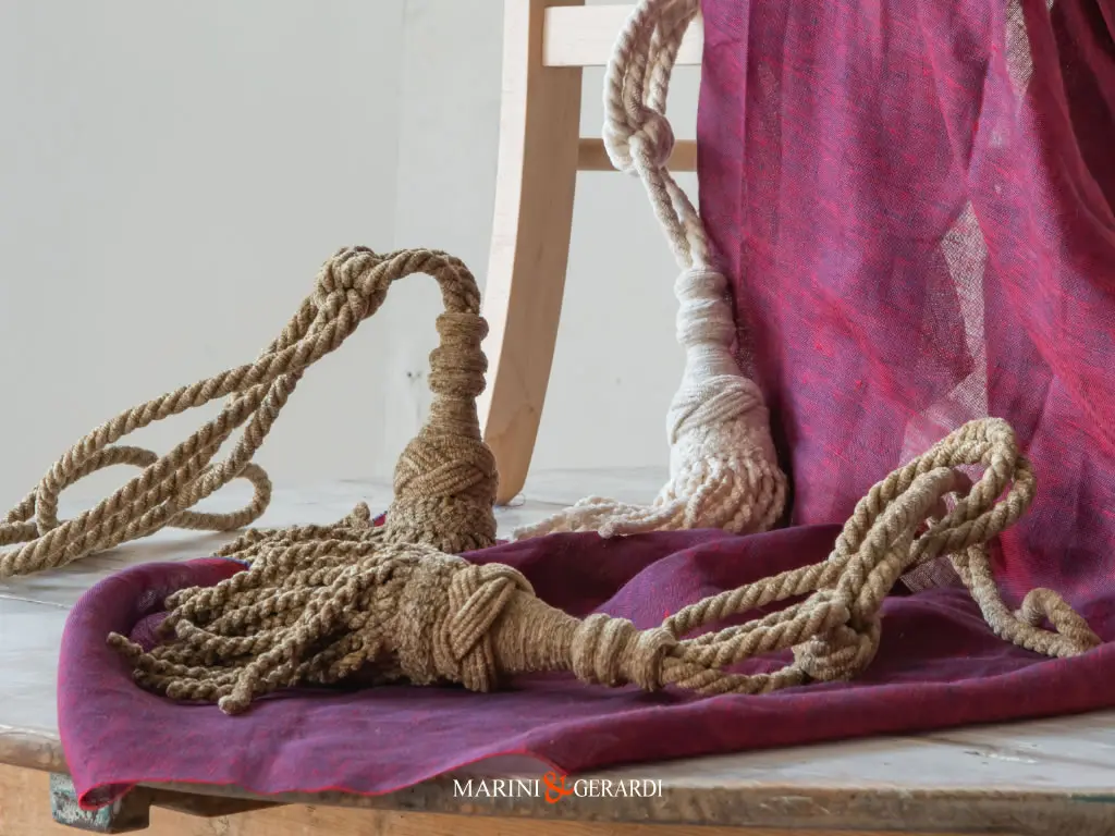 Fiocco Tenda Elegante In Ciniglia Bag020