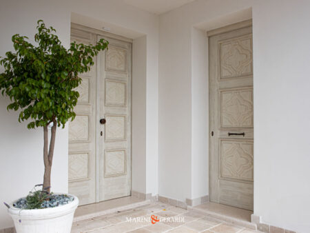 Porte Da Interno Legno Massello Larice Spazzolato Decapato Shabby 1