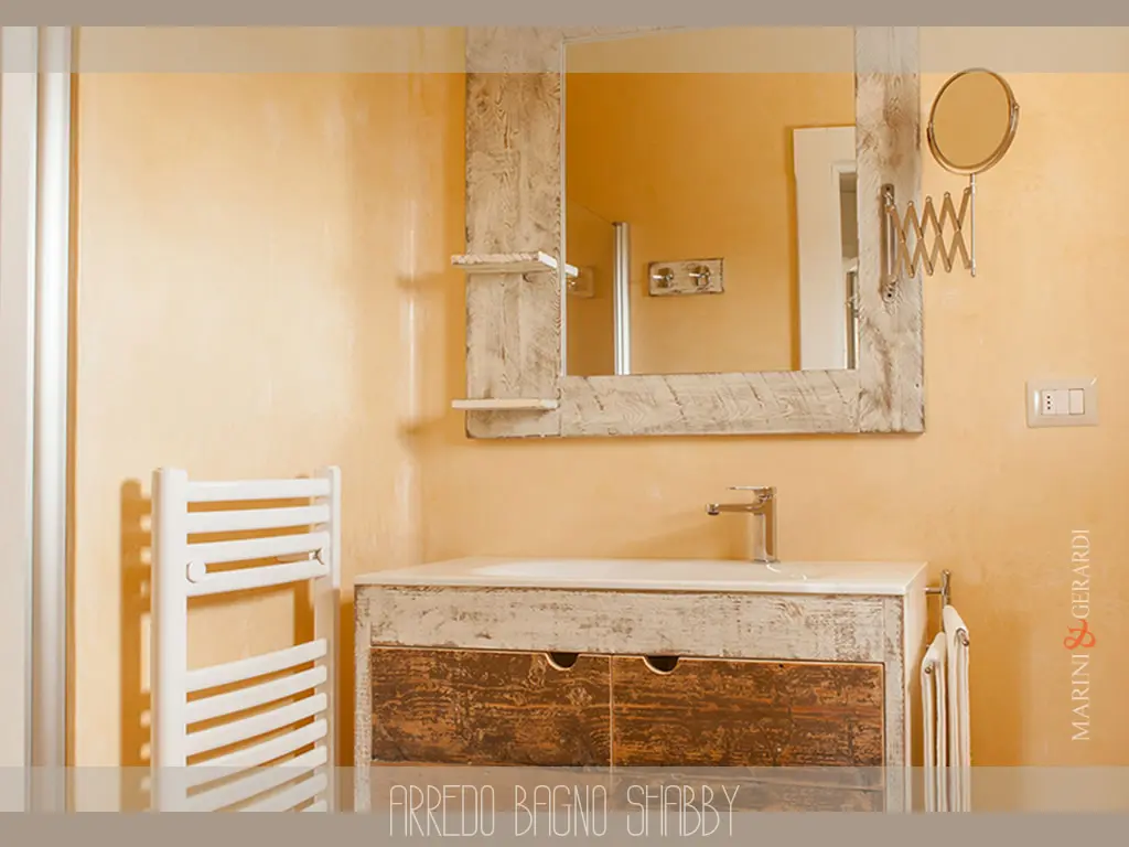 Arredo bagno shabby chic marini e gerardi