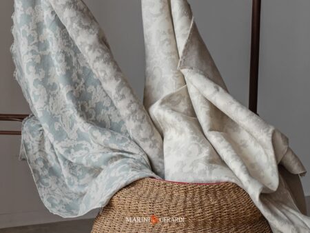 Tessuto Ideale per tappezzeriain misto Lino