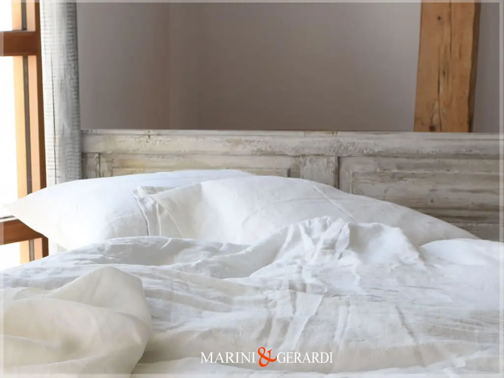 Arredo Letto Shabby a Baldacchino una piazza e mezza o matrimoniale