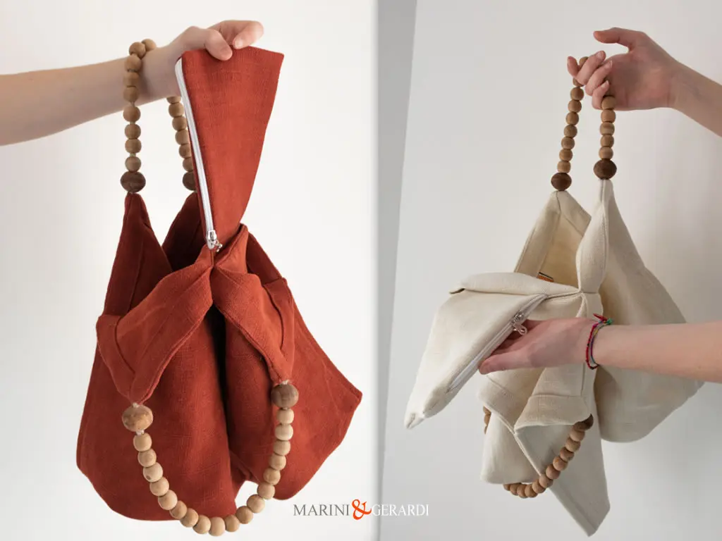 Borsa Con Manici Con Pochette Interna Fanny Bag Moda Estate Inverno