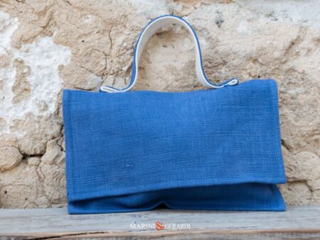 Borse Pochette Elegante Colore Bluette Sofia