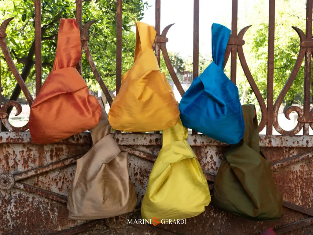 Borse Sacchetto In Seta Colori Estate Inverno