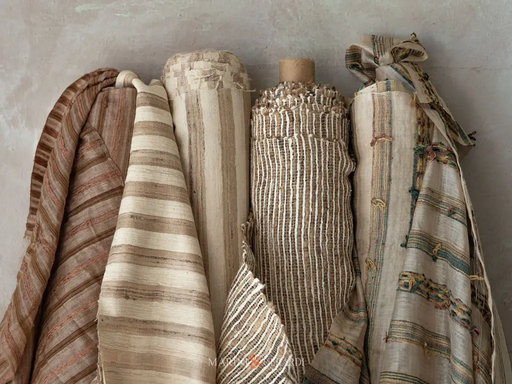 Collezione Tessuti Di Seta Per Tende Interni Moderne Importanti