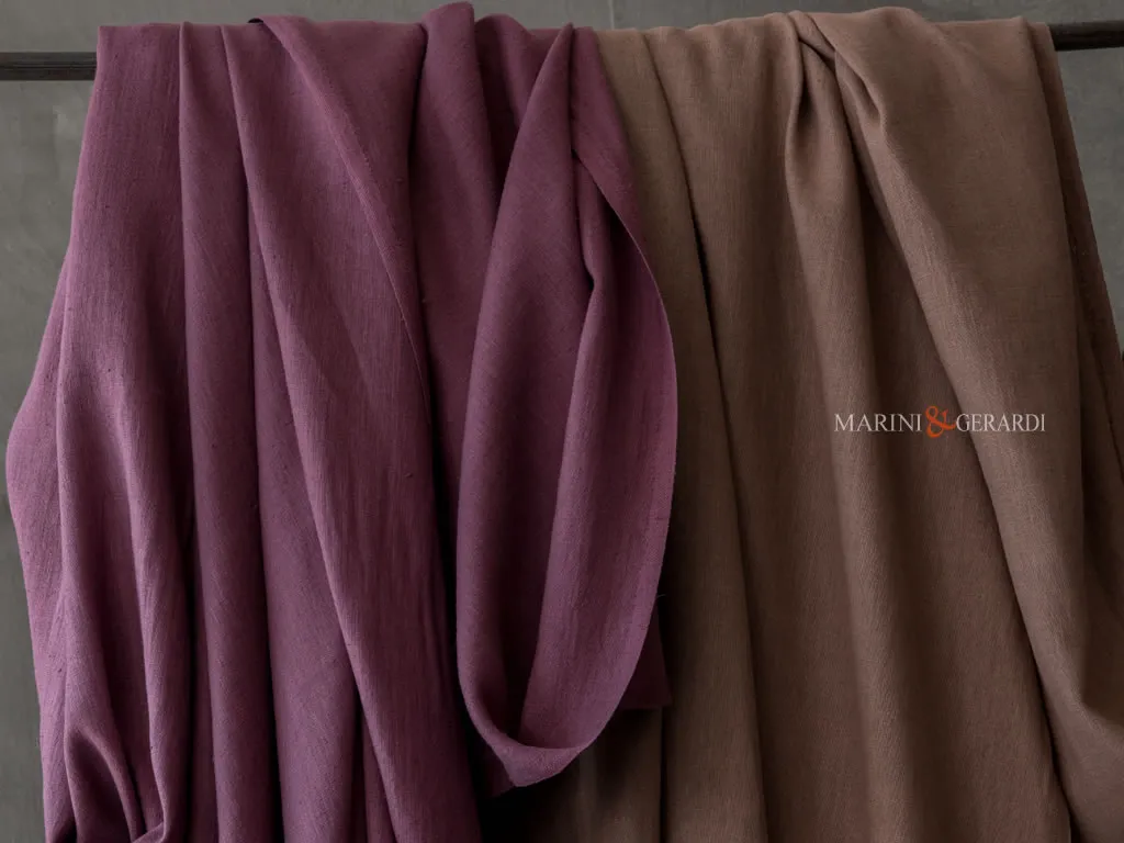 Composizione colore in lino melanza tabacco