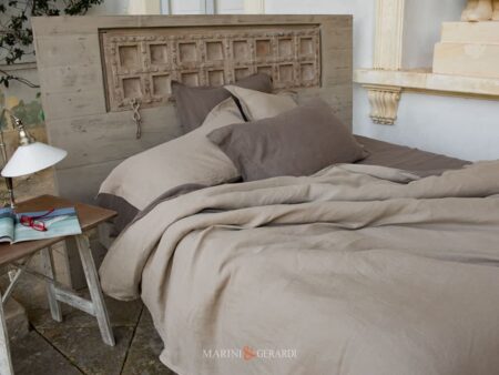 CoprpiuminI Matrimoniali Moderni Tessuto In Lino Collezione Duchessa