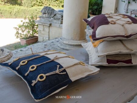 Cuscini Decorativi Arredo In Juta Accessori Corda 4 Colori