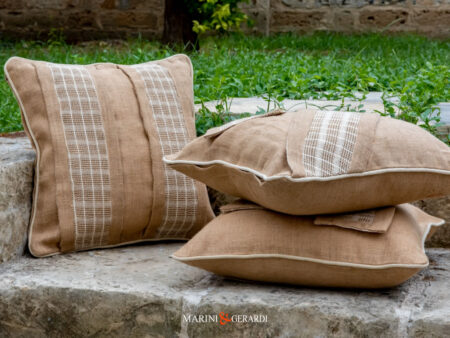 Cuscini Decorativi Per Divani Con Applicazioni Tessuto Juta Tendenza