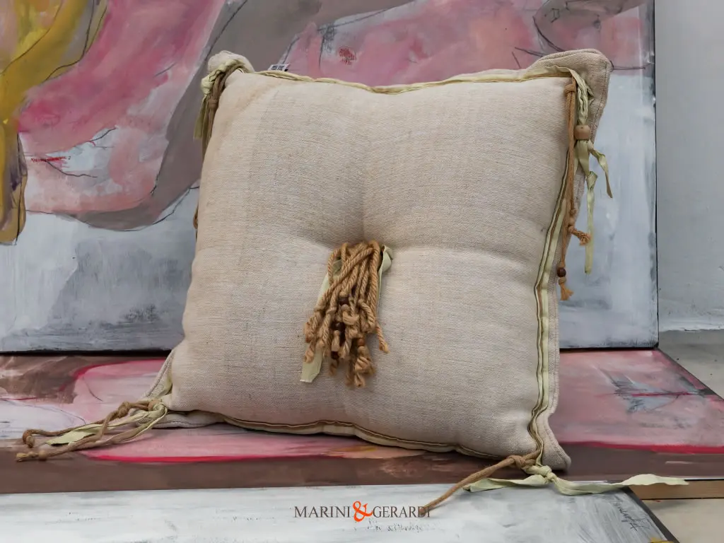 Cuscini Grandi Dimensioni Per Decoro 50x50 Seta Verde Acqua IT096