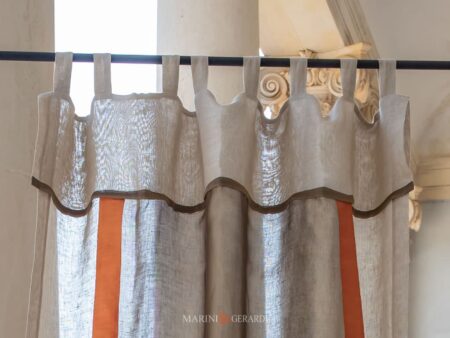 Eraclea Tenda In Lino Doppio Telo Lino Seta Mantovana Asole