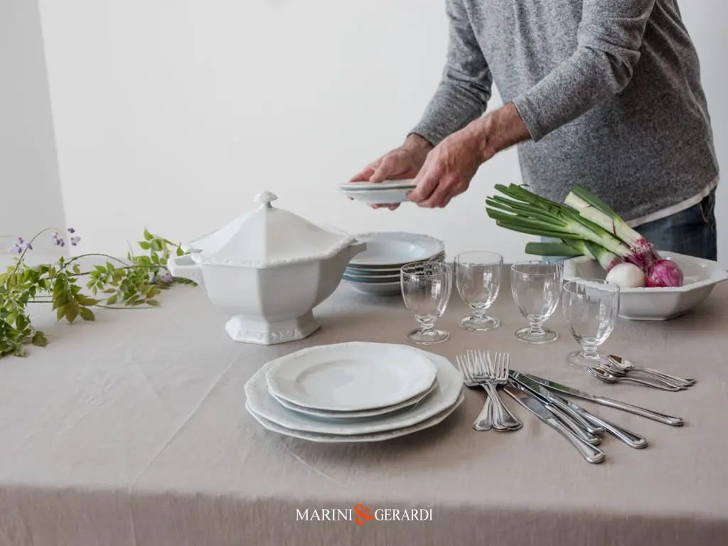 Gran Lusso A Tavola Tovaglie Tovaglioli Lino Tropea