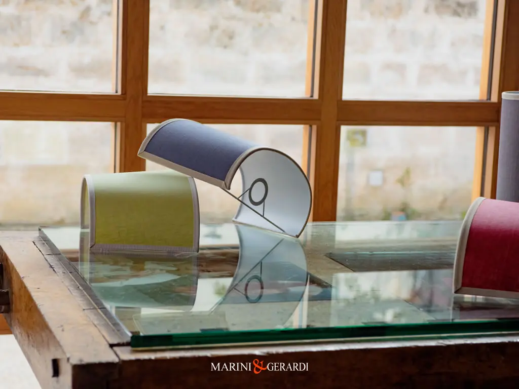 Lampada Da Parete Tessuto Lino Design Classico Prezzemolo