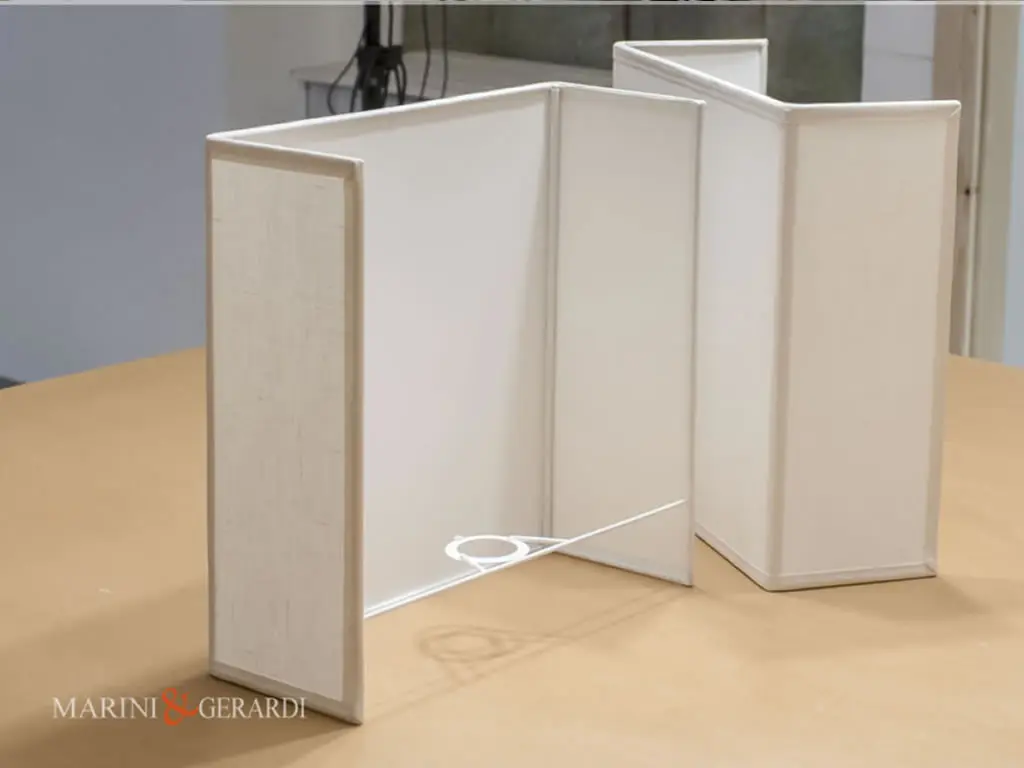 Lampade Parete Applique A Muro Tessuto Lino Bianco