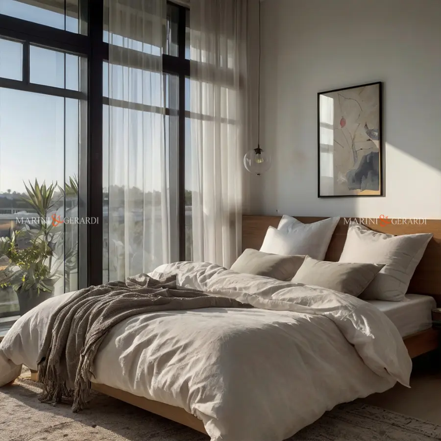 Lenzuola di lino matrimoniali biancheria letto