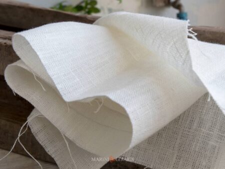Lino Rustico Panna Acida Per Tende Tovaglie Da Tavola