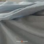 Messico Tessuto In Organza Per Tende Azzurro Polvere Cielo