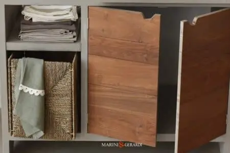 mobile bagno moderno a terra su misura shabby