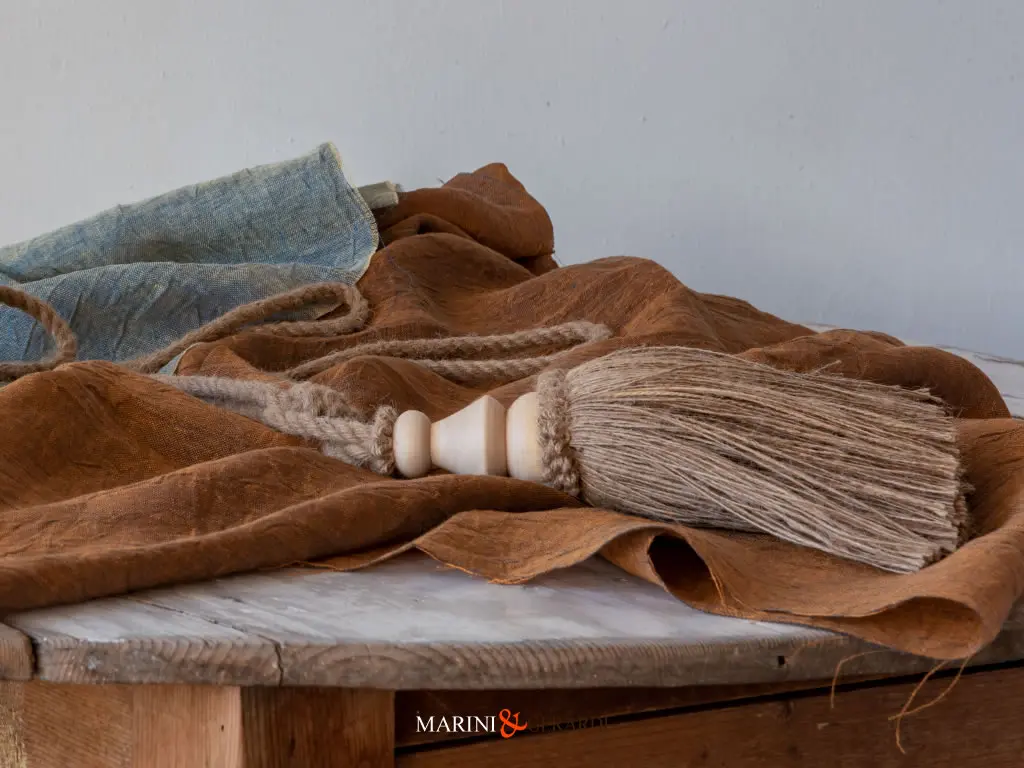 Nappe Fiocco In Juta Per Tenda Embrasse Bag08