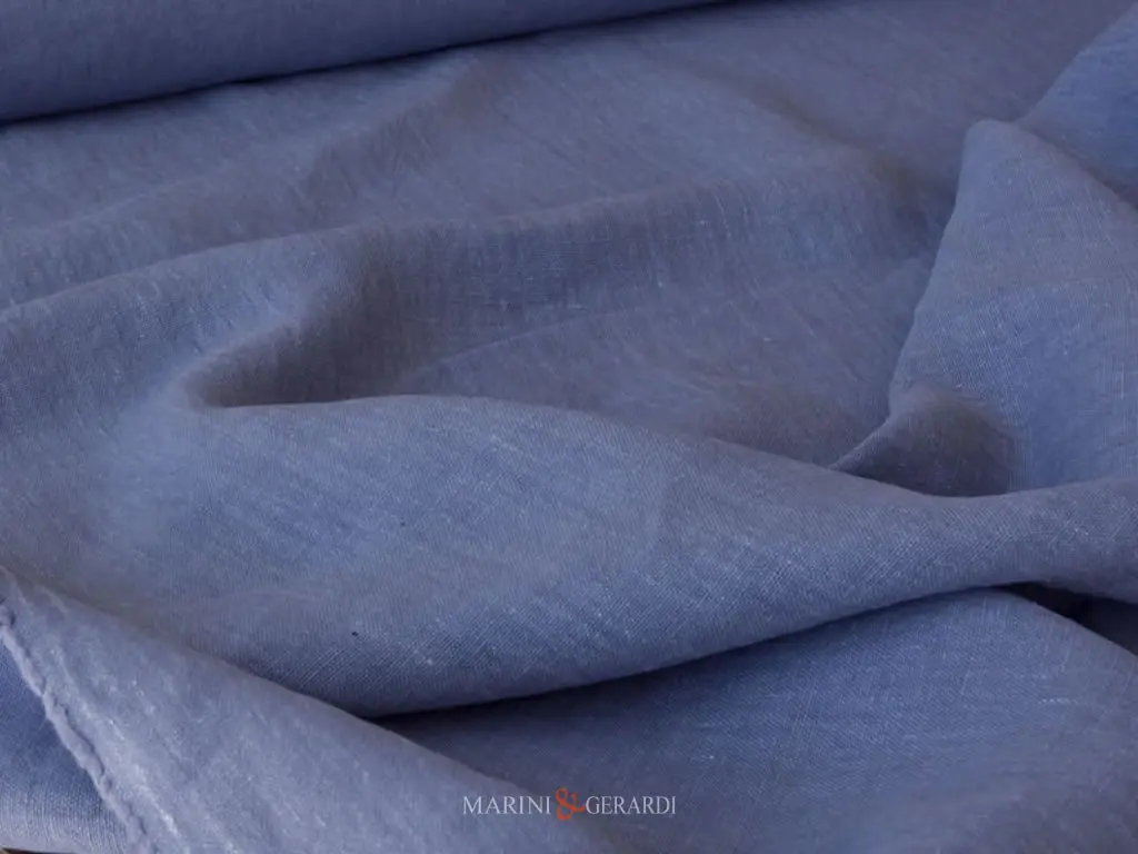 Pervinca 023 Tessuto Lino Froisse Stone Washed Per Divani