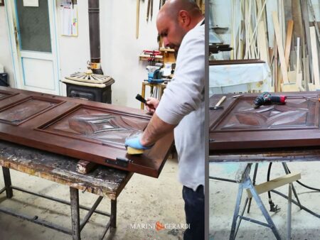 Riproduzione Portoni In Legno Esterno Centro Storico Su Misura