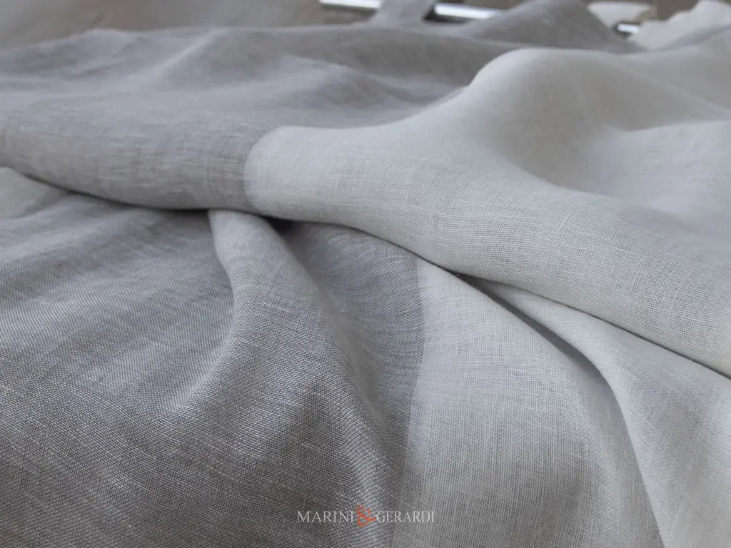 Rosa Del Deserto Tessuto Polvere Di Luna Per Tende In Lino