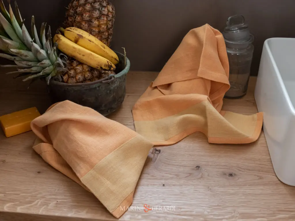 Set Asciugamani Bagno Lino Pannocchia X17