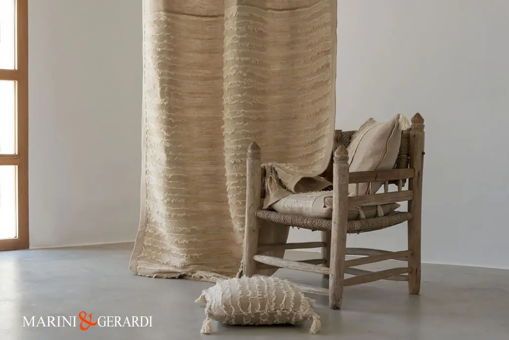 Tenda Shabby Vecchio Sud Tessuto Cotone Yuta Moda Creativa