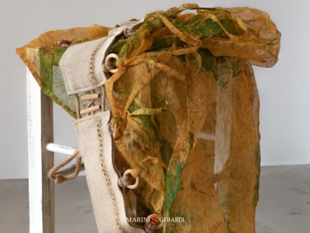 Tendaggi In Organza Stropicciata Tende Moderne In Giallo Verde