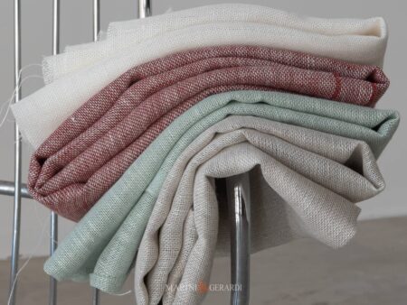 Tessuto Lino Canapone Per Tende Interni I Colori