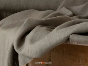 Tessuto Lino Colore Tabacco Talpa In Lino Tovaglie Tende