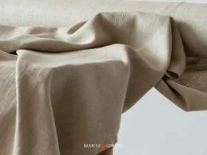 CORDA - Tessuto Lino Grezzo Qualità Italiana Tela Cruda