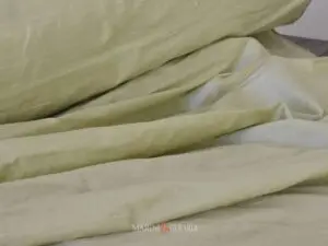 Tessuto Shantung In Seta Verde Acqua AC192