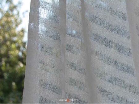 Tessuto Stropicciato Lino Garzato Per Tende Masseria Uno 1