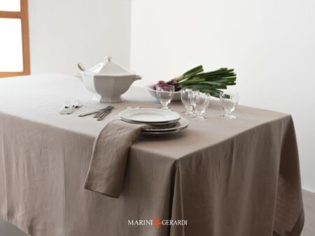 Tovaglie Da Tavola Tovaglioli Lino Di Gran Lusso Tropea