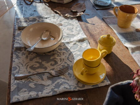 5 STELLE - Tovaglietta Americana Personalizzata Jacquard (Set 2 Pezzi)