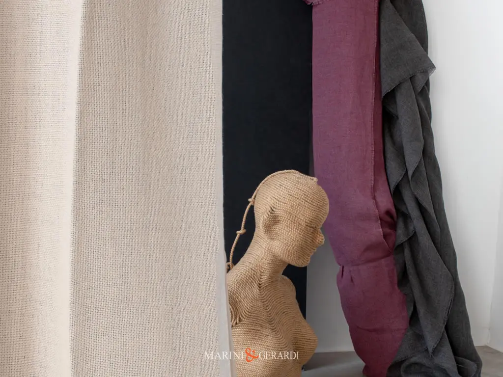 Filanda Tessuto Speciale Per Tende Ini Lino Per Tende Interni