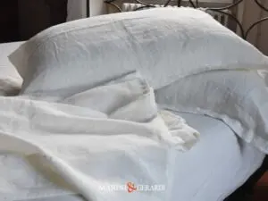 Lenzuola Lino Stone Washed Bianco Lord Byron Qualita Italiana