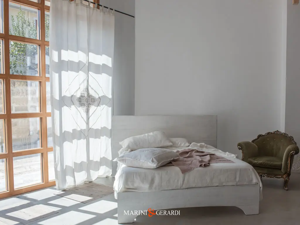 Tenda Biancheria Da Letto Lenzuola Piane Federa Bianca