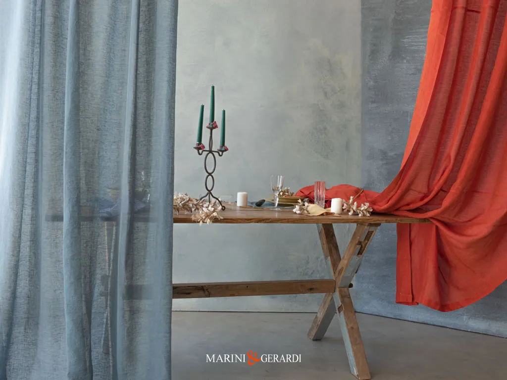 Tende Lino Stropicciato Per Interni Moderni Classici