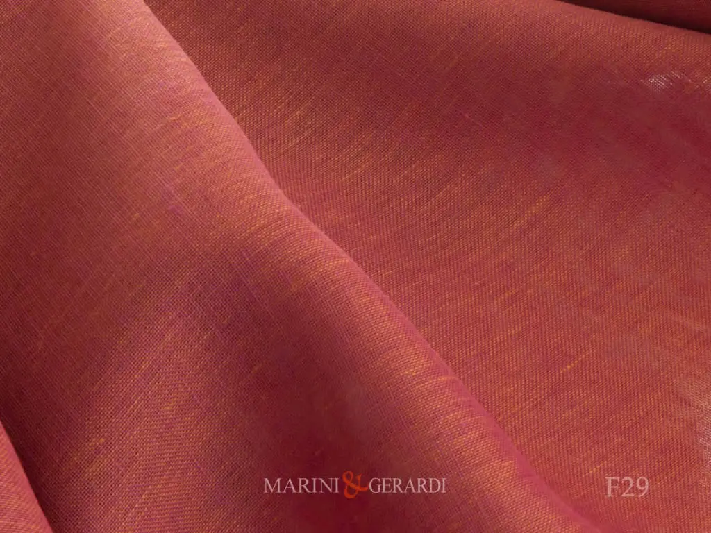 TessutI Online Di Lino Per Tende Classiche Moderne Rosa Viola F29