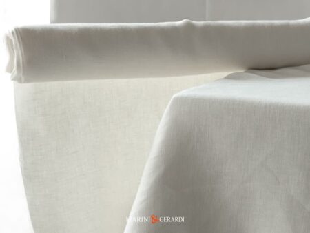 Tessuto In Lino A Spina Di Pesce Bianco Naturale Tovaglie Da Tavola