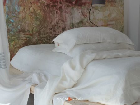Set Copleto Letto Lenzuola Singolo In Lino Vendita Online