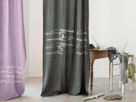 SAPORE DI SALE - Tende Shabby Chic design moderno Mare Campagna Grigio Antracite