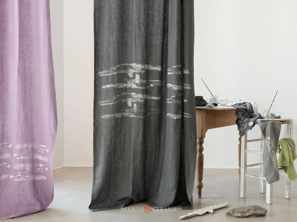 SAPORE DI SALE - Tende Shabby Chic design moderno Mare Campagna Grigio Antracite