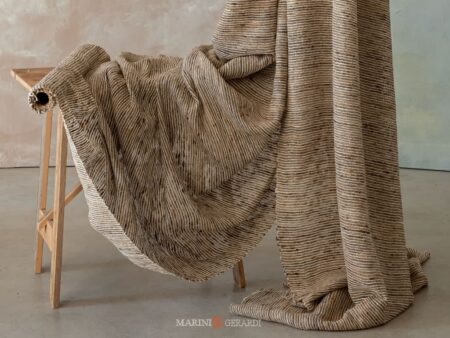 Shantung In Seta Grezza Annodata Gallipoli AC135 Beautiful Silk Curtains