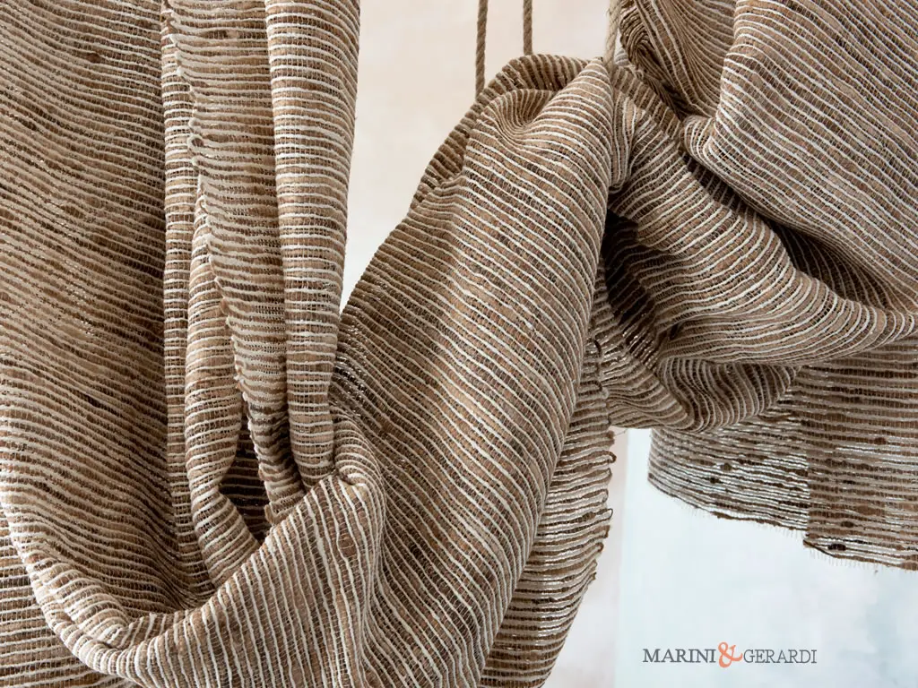 Shantung In Seta Grezza Annodata Gallipoli Per Tende Eleganti AC135