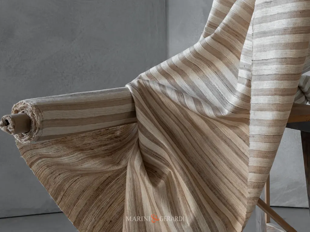 Tessuto Di Seta Grezza Per Tende Interni Moderne