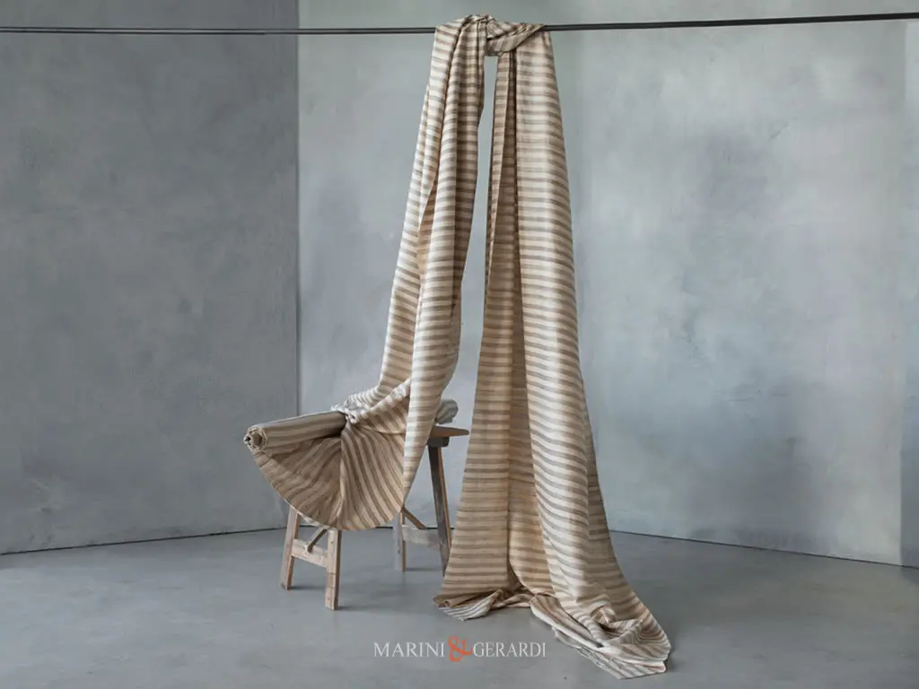 Tessuto Shantug Di Seta Grezza Per Tende Interni Tricase